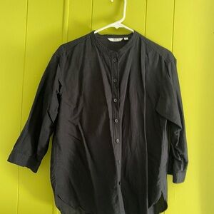 Black Button-Up Shirt